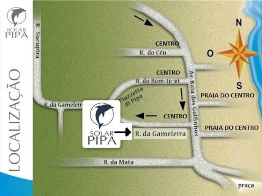 Solar de Pipa Vip Confort - Spa Hidro Flat Praia de Pipa Exterior foto